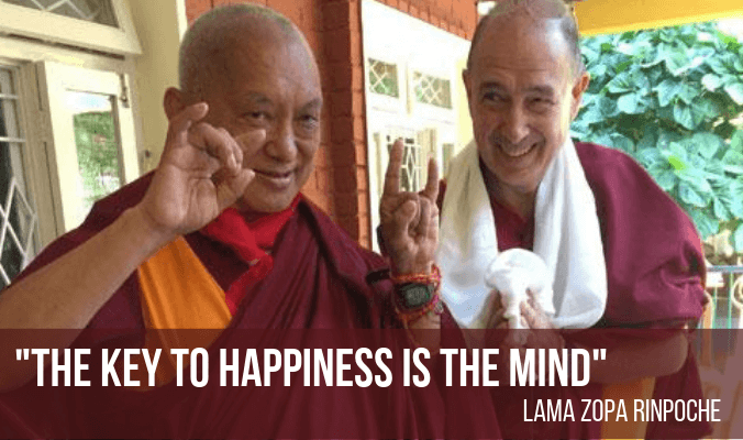 The key to happiness is the mind
